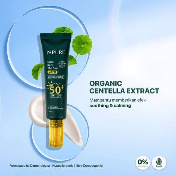 sunscreen untuk kulit berminyak dan sensitif