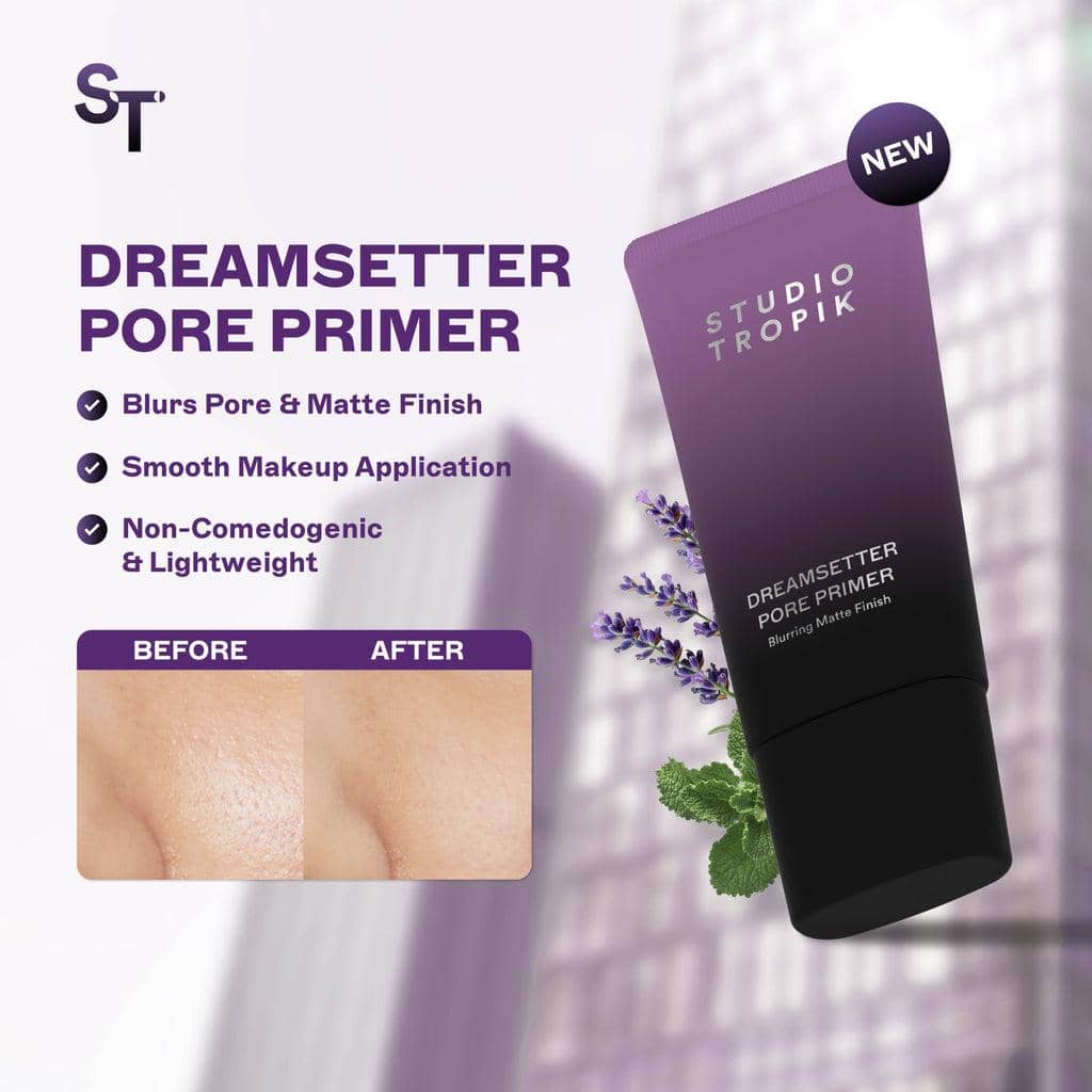 primer untuk menyamarkan pori-pori besar