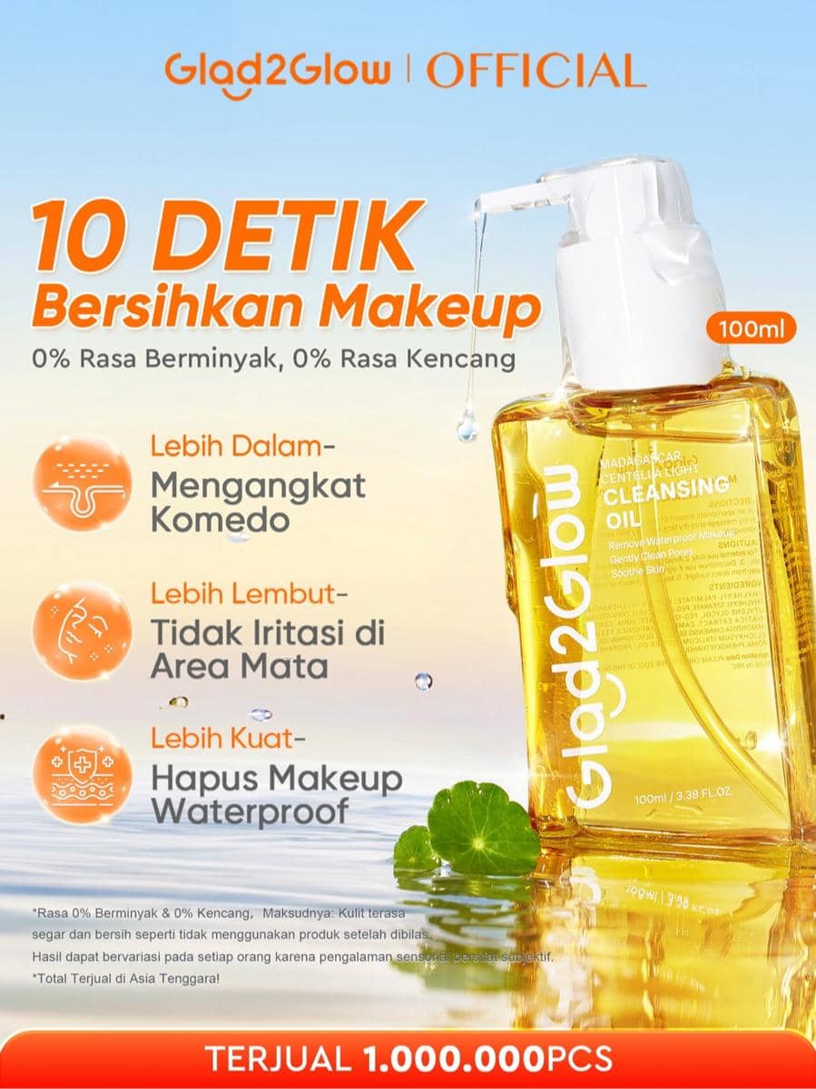 cleansing oil untuk komedo dan pori-pori besar 