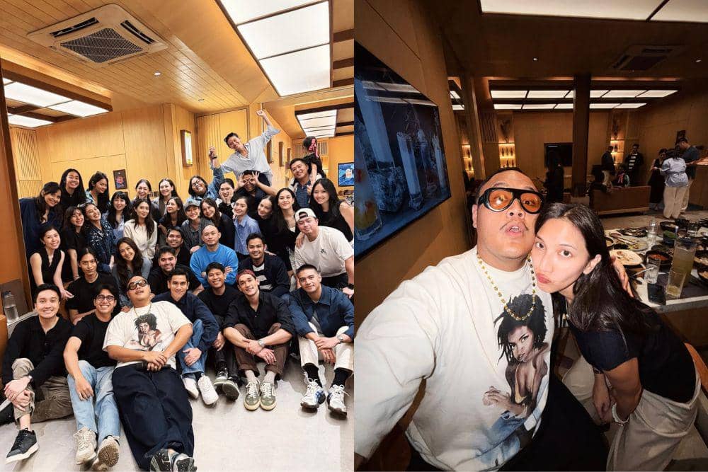 Para sahabat mendukung dan menemani