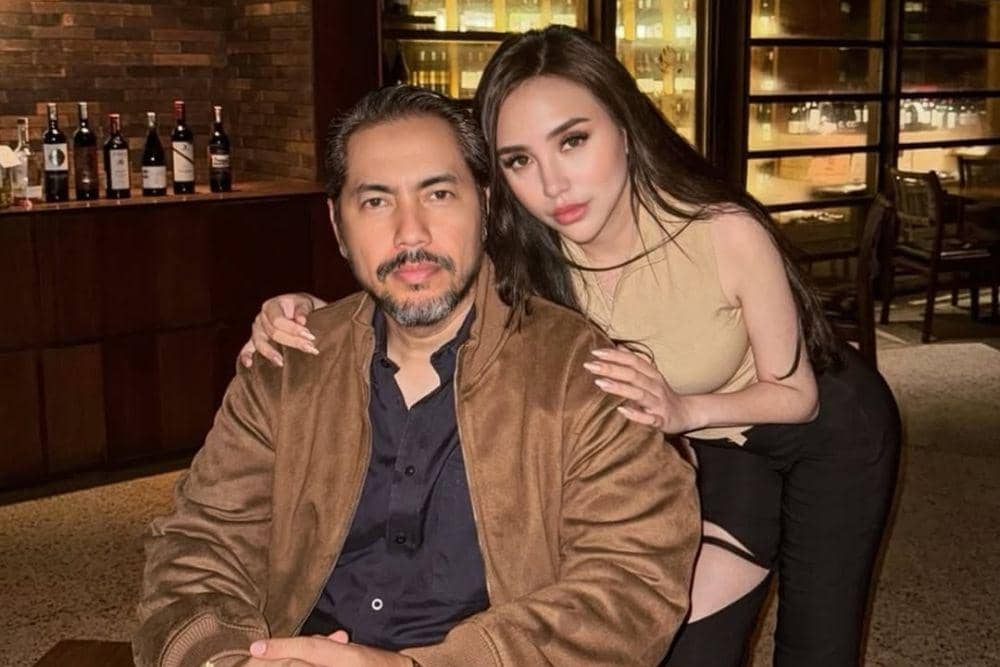 Salmafina Sunan dan ayahnya