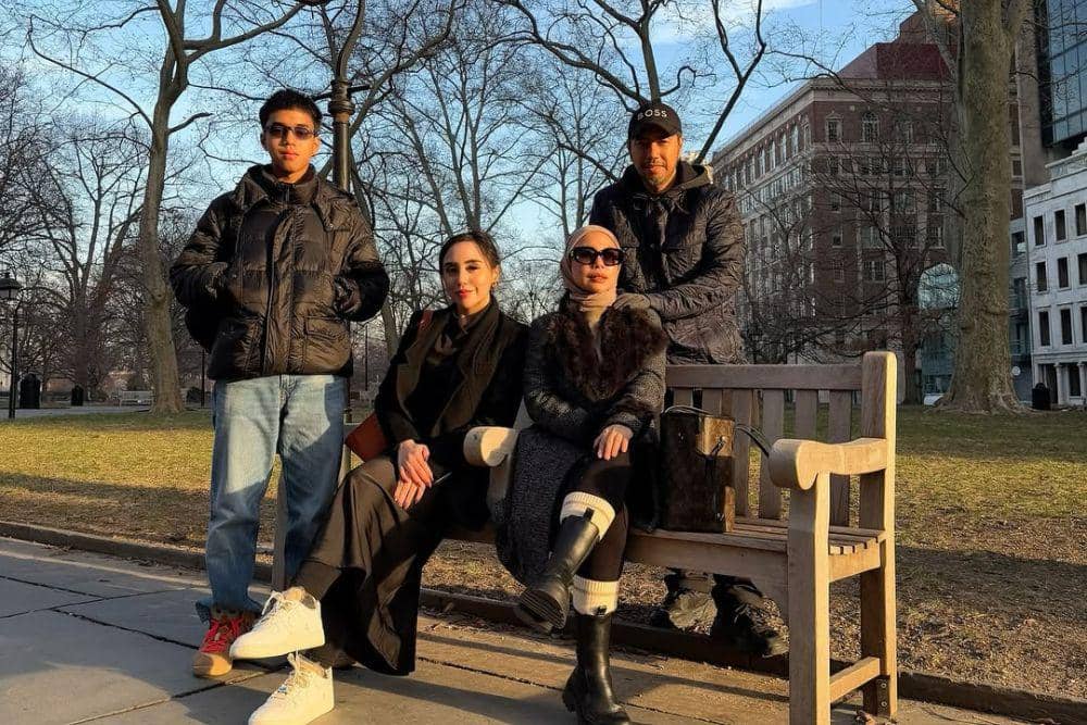 Salmafina Sunan dan keluarga