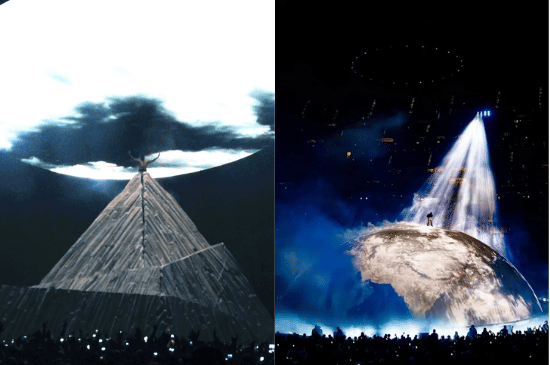 10 Desain Panggung Spektakuler Kanye West, dari Mount Yeezus hingga Giant World