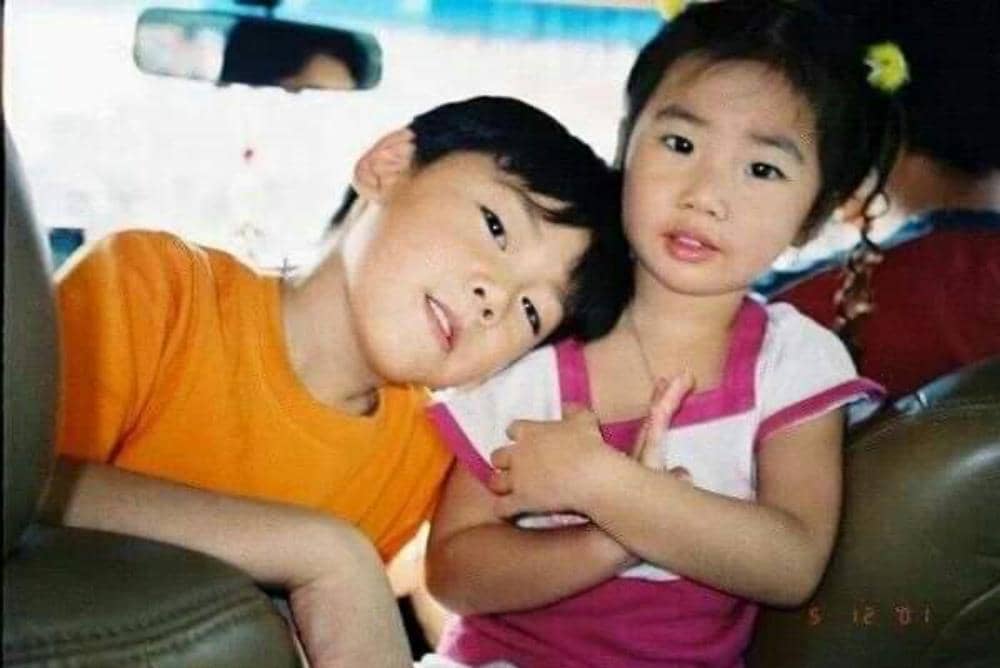 Nct ten and his sister.jpeg