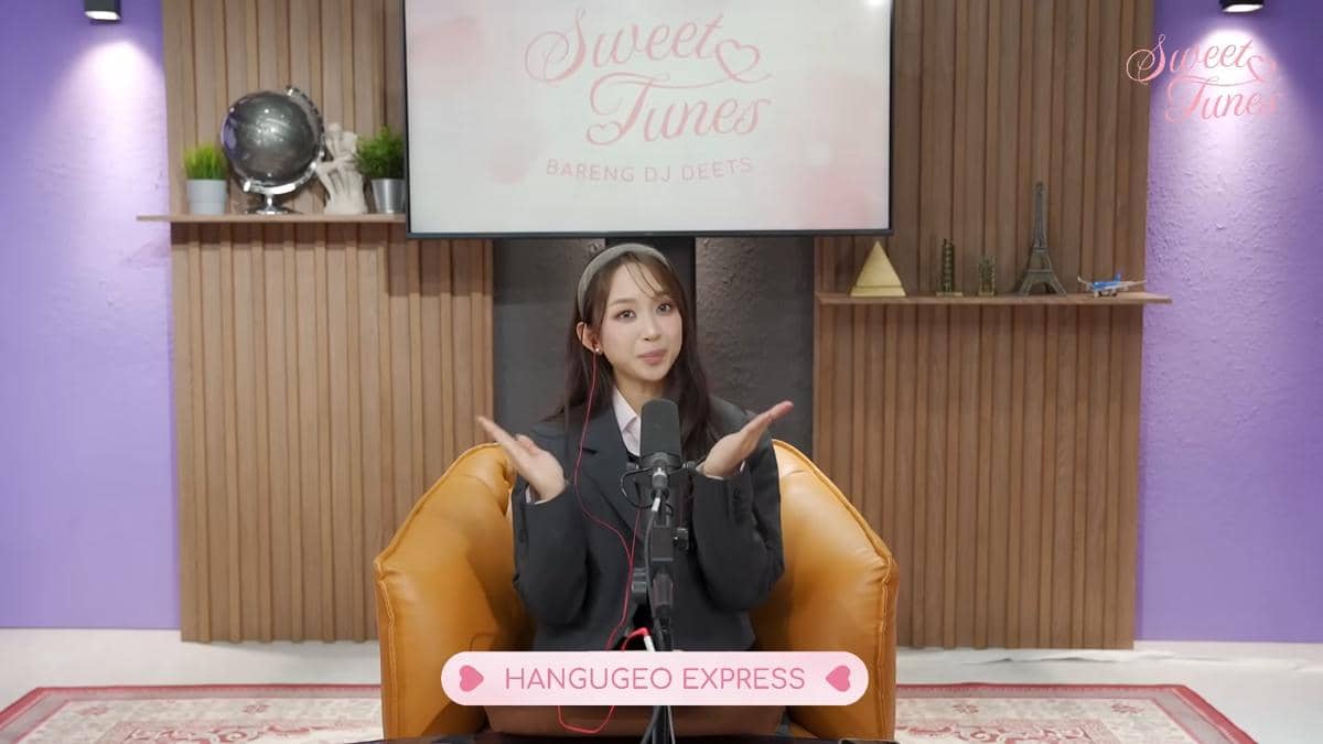 DJ Deets di segmen Hangugeo Express