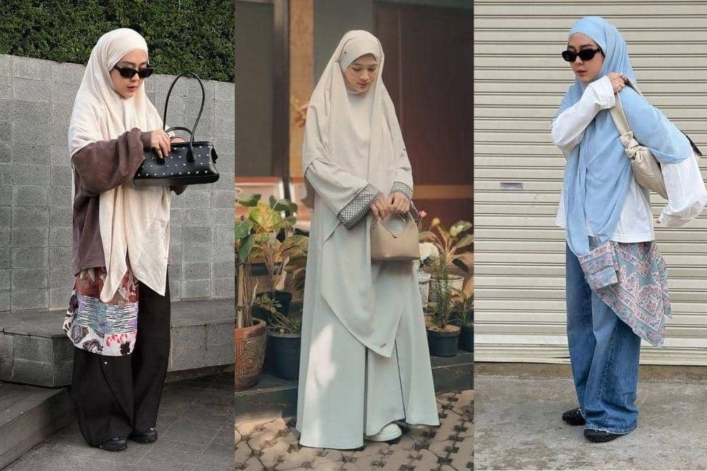 7 Inspirasi OOTD Khiban Khimar yang Stylish dan Kekinian