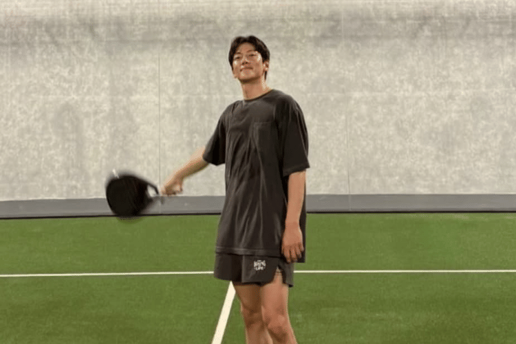 Tiba di Jakarta, Ji Chang-wook Langsung Bagikan Foto Bermain Padel