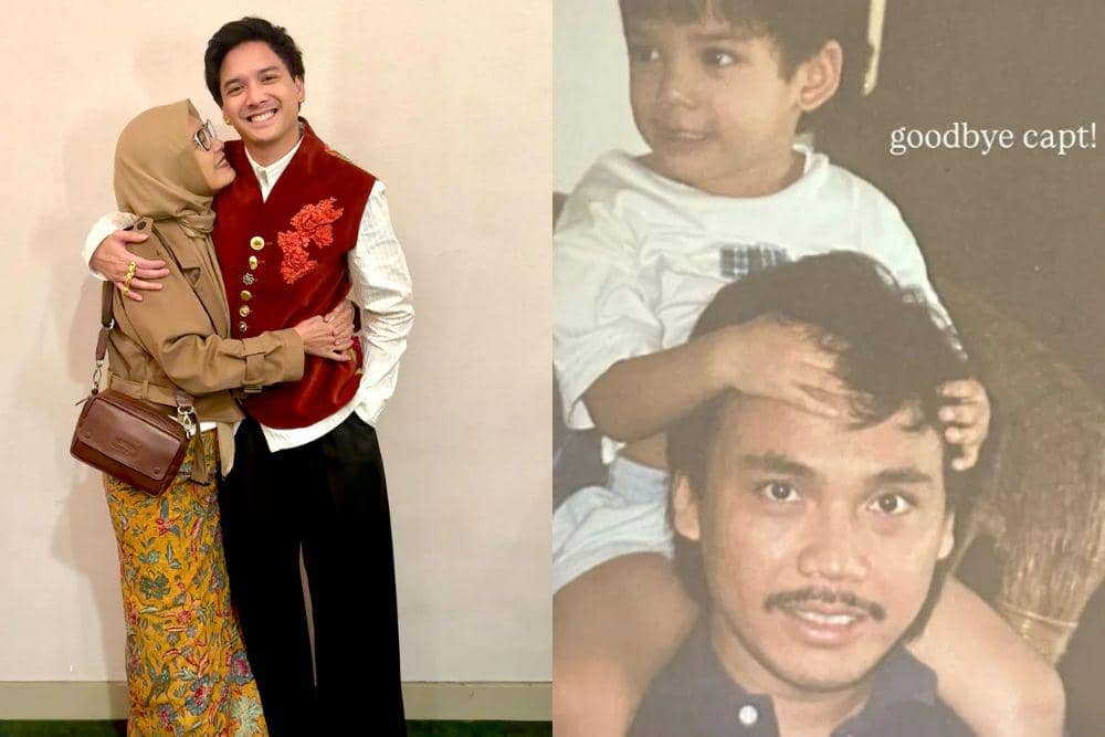 Baskara Mahendra dan orang tua