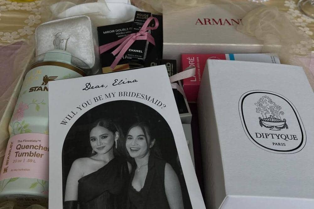 Souvenir Bridesmaids Syifa Hadju beruba Makeup mewah