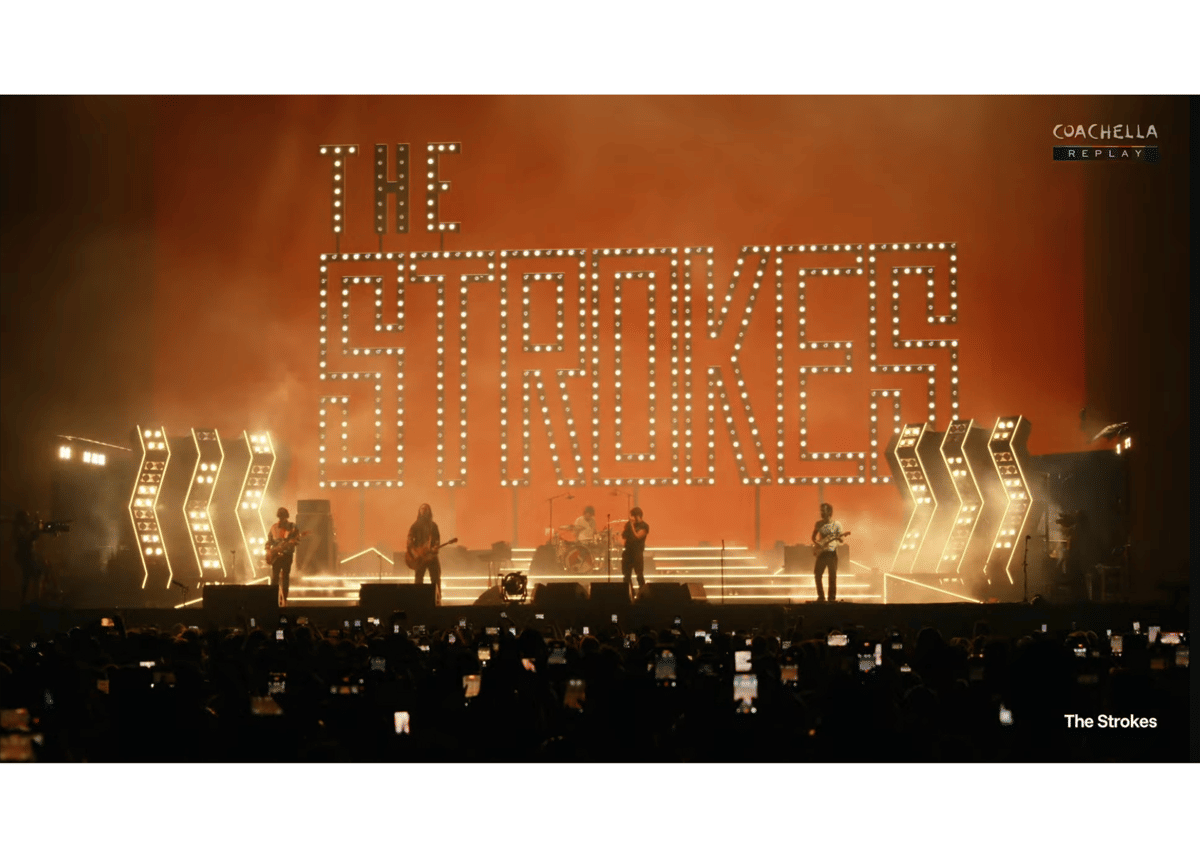 penampilan The Strokes di coachella 2026
