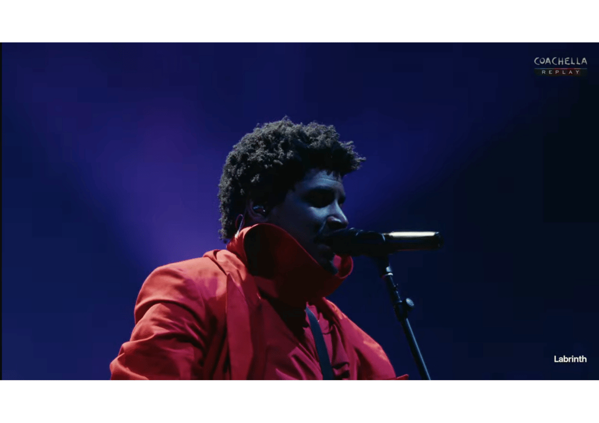 penampilan Labrinth di coachella 2026