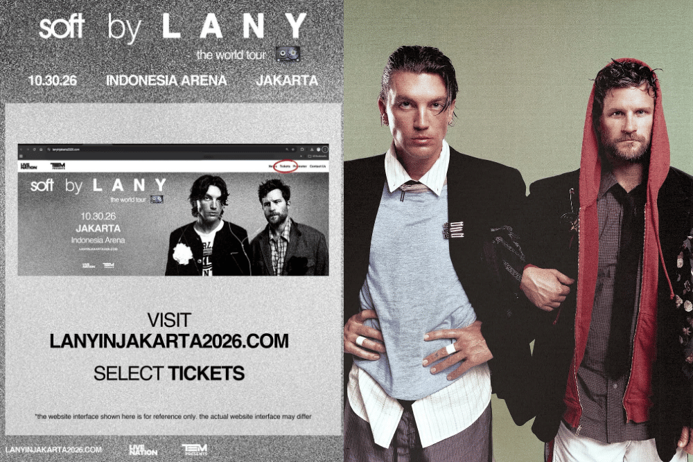 Harga Tiket dan Jadwal Konser LANY Jakarta 2026