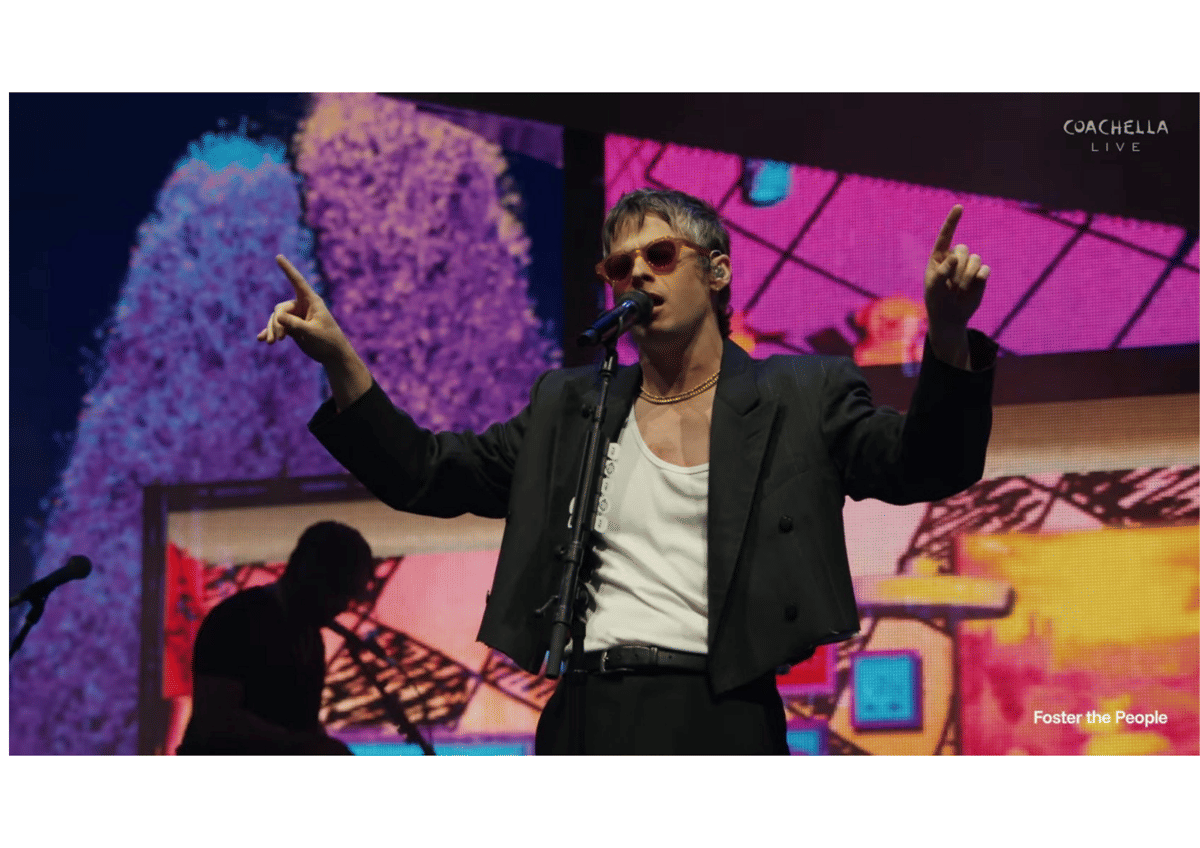 penampilan Foster the People di coachella 2026