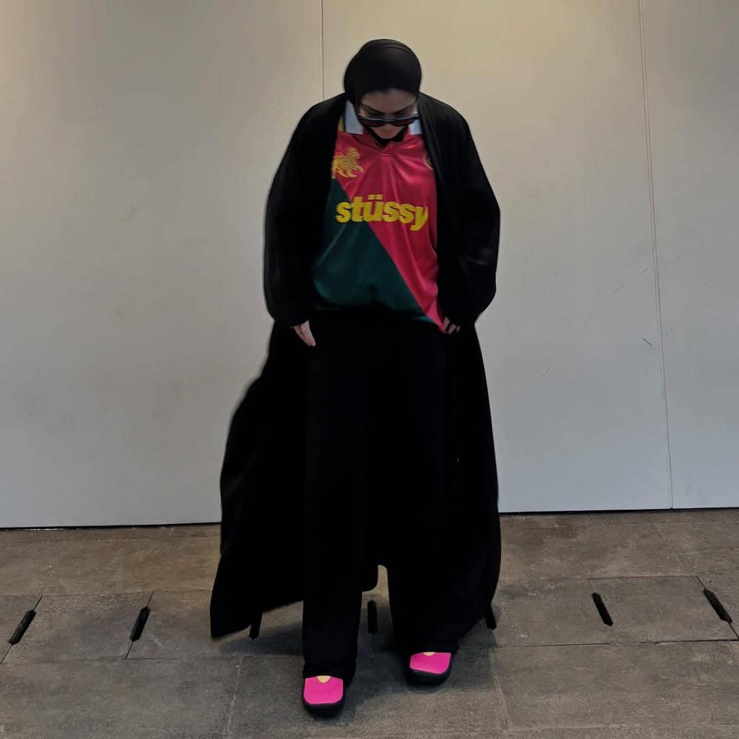ide outfit abaya a la Sivia Azizah