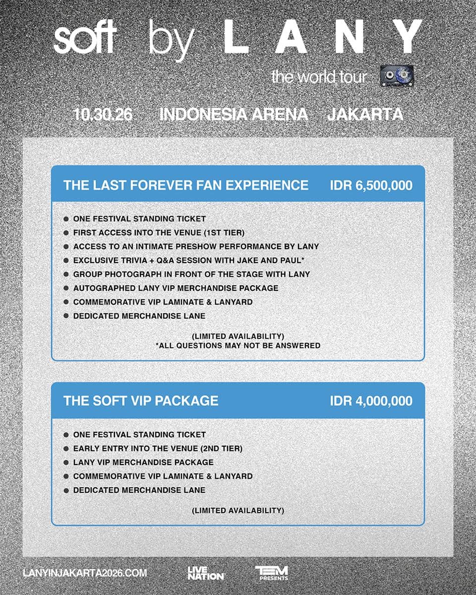 LANY 2026