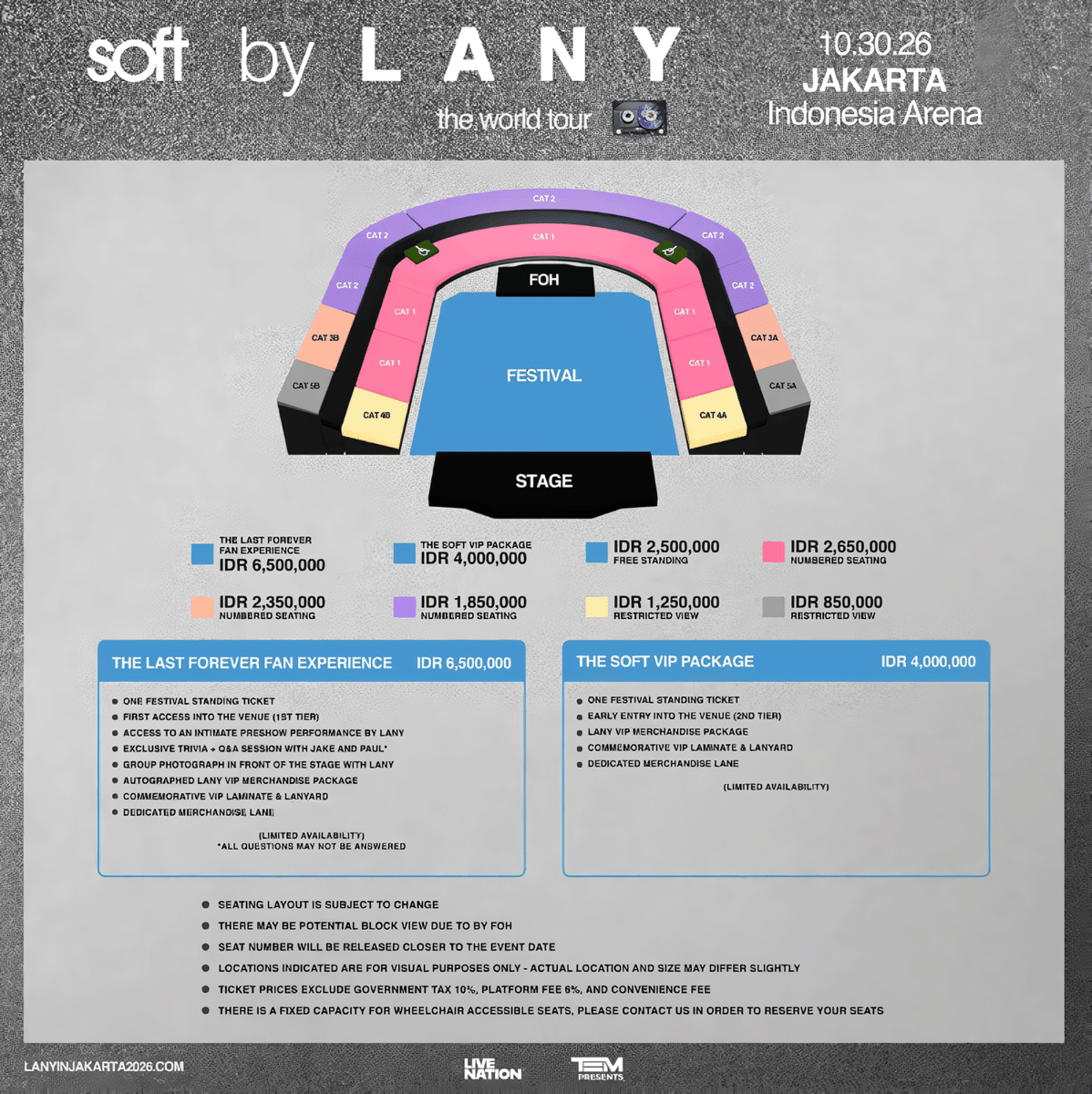 LANY Tiket Konser