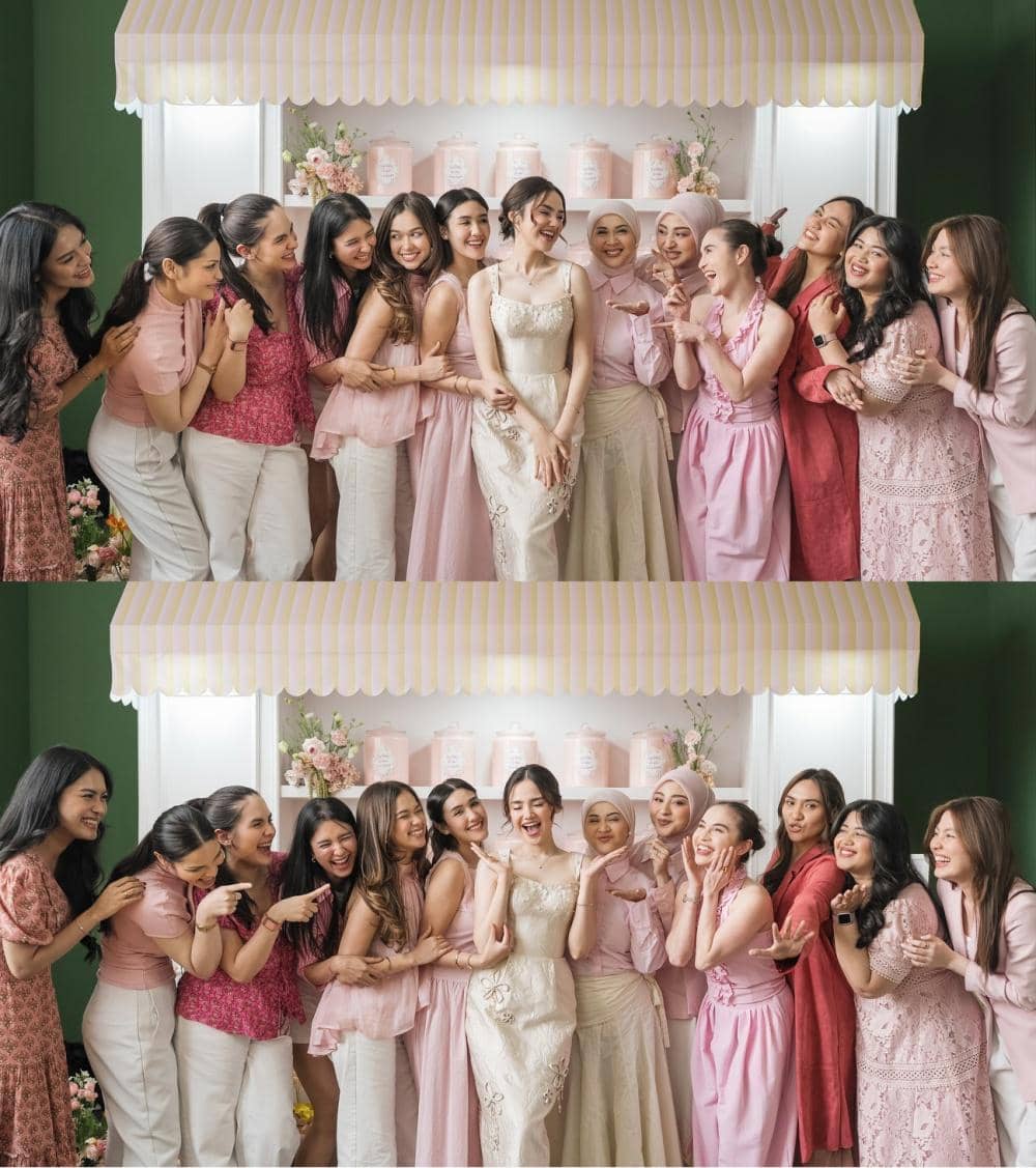 Momen bridal luncheon ini terasa semakin spesial karena dipenuh kebahagiaan dan kehangatan