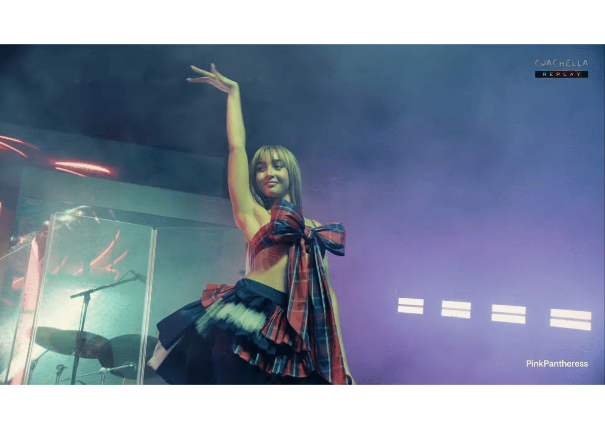 penampilan PinkPantheress di coachella 2026