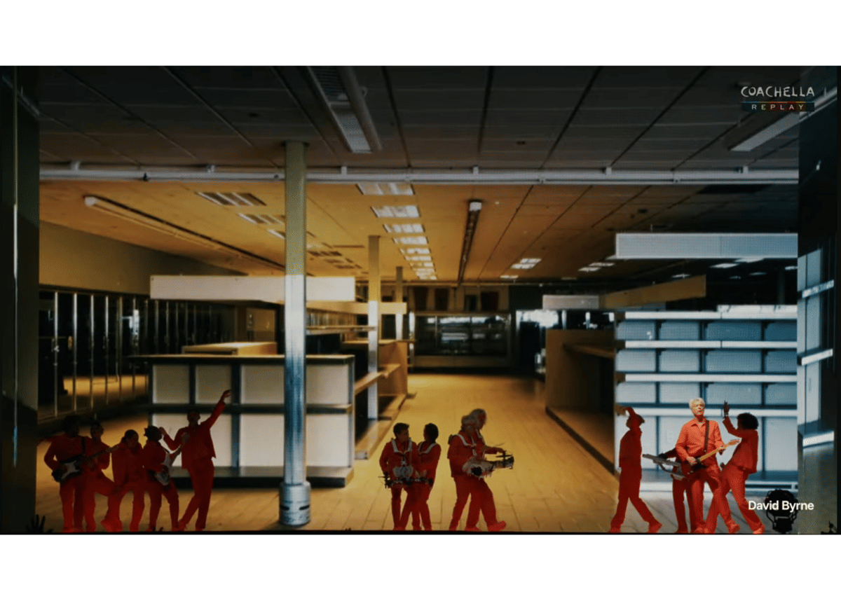 penampilan David Byrne di coachella 2026