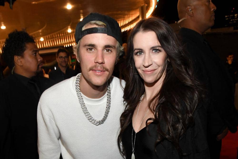 Justin Bieber dan Pattie Mallete