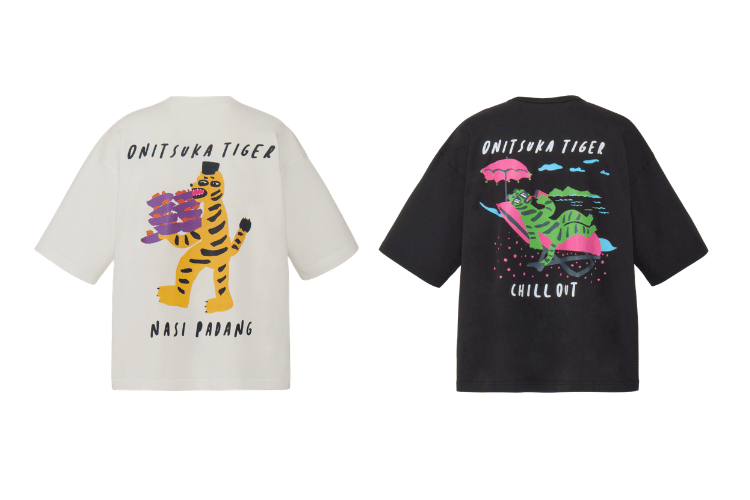 Onitsuka Tiger Indonesia Rilis Kaos 'Nasi Padang' & Sneakers Batik