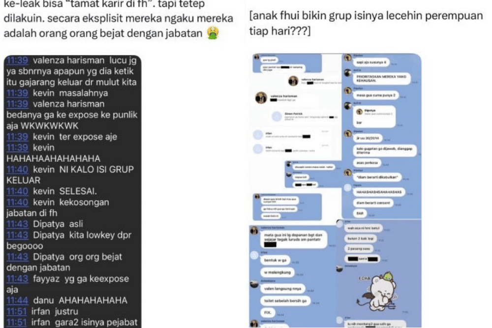 Kronologi Dugaan Pelecehan Seksual Mahasiswa FH UI