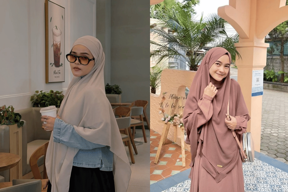 Beda Khiban dan French Khimar, Mana yang Lebih Stylish?