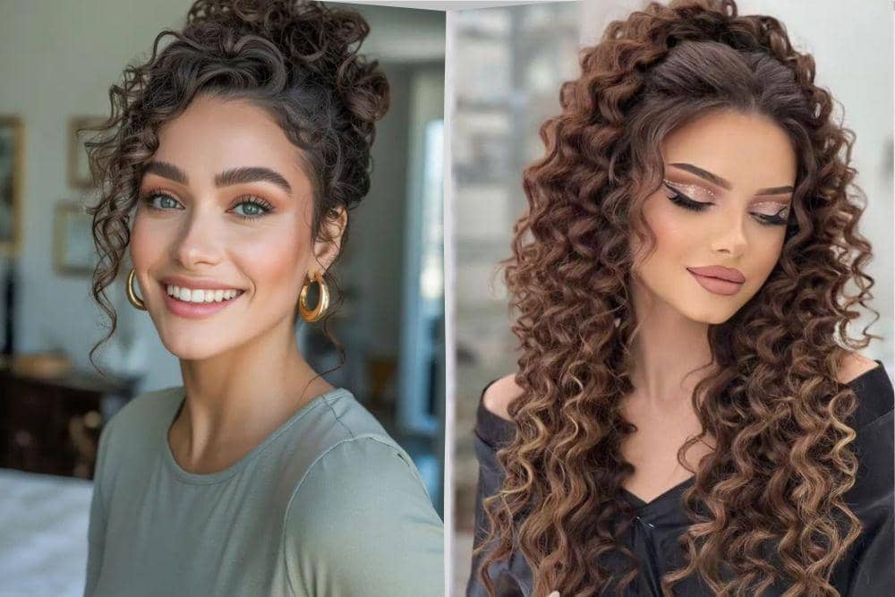 5 Inspirasi Tatanan Rambut Keriting untuk Acara Formal, Stunning!