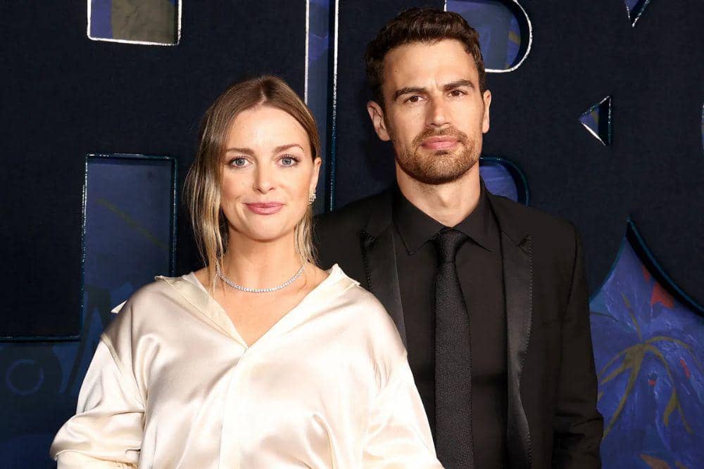 Theo James dan istri