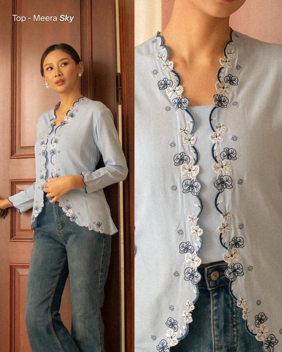 outfit Hari Kartini warna pastel