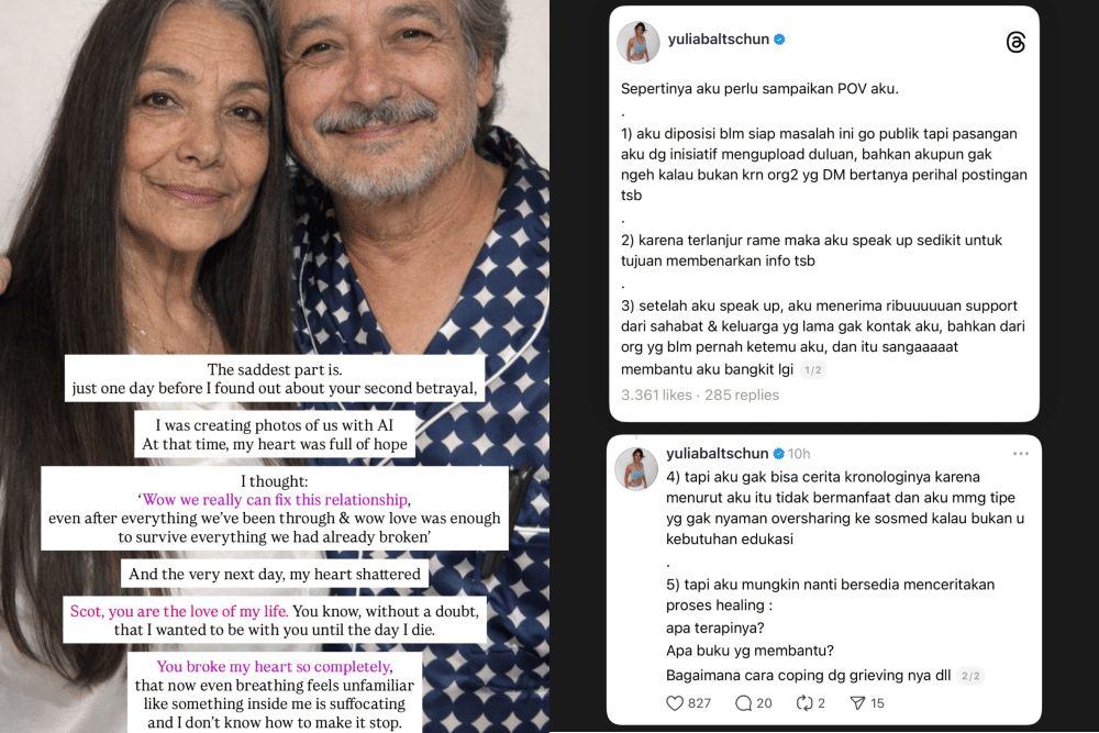 Yulia Baltschun dan Scot Humphreys