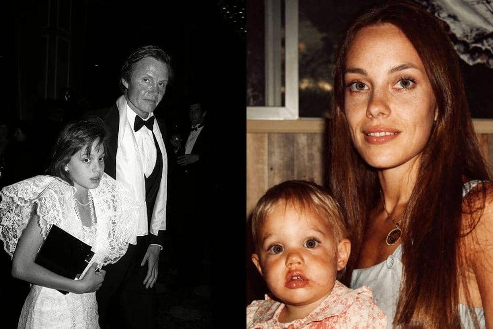 Angelina Jolie dan orang tuanya