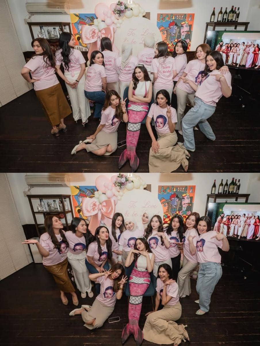 Bridal shower Syifa Hadju