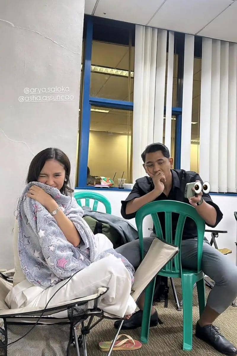 Arya Saloka dan Asha Assuncao