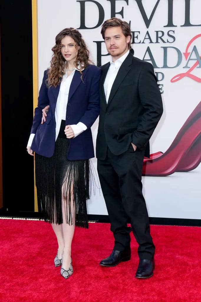 gaya Barbara Palvin dan Dylan Spouse di World Premiere 'The Devil Wears Prada 2'