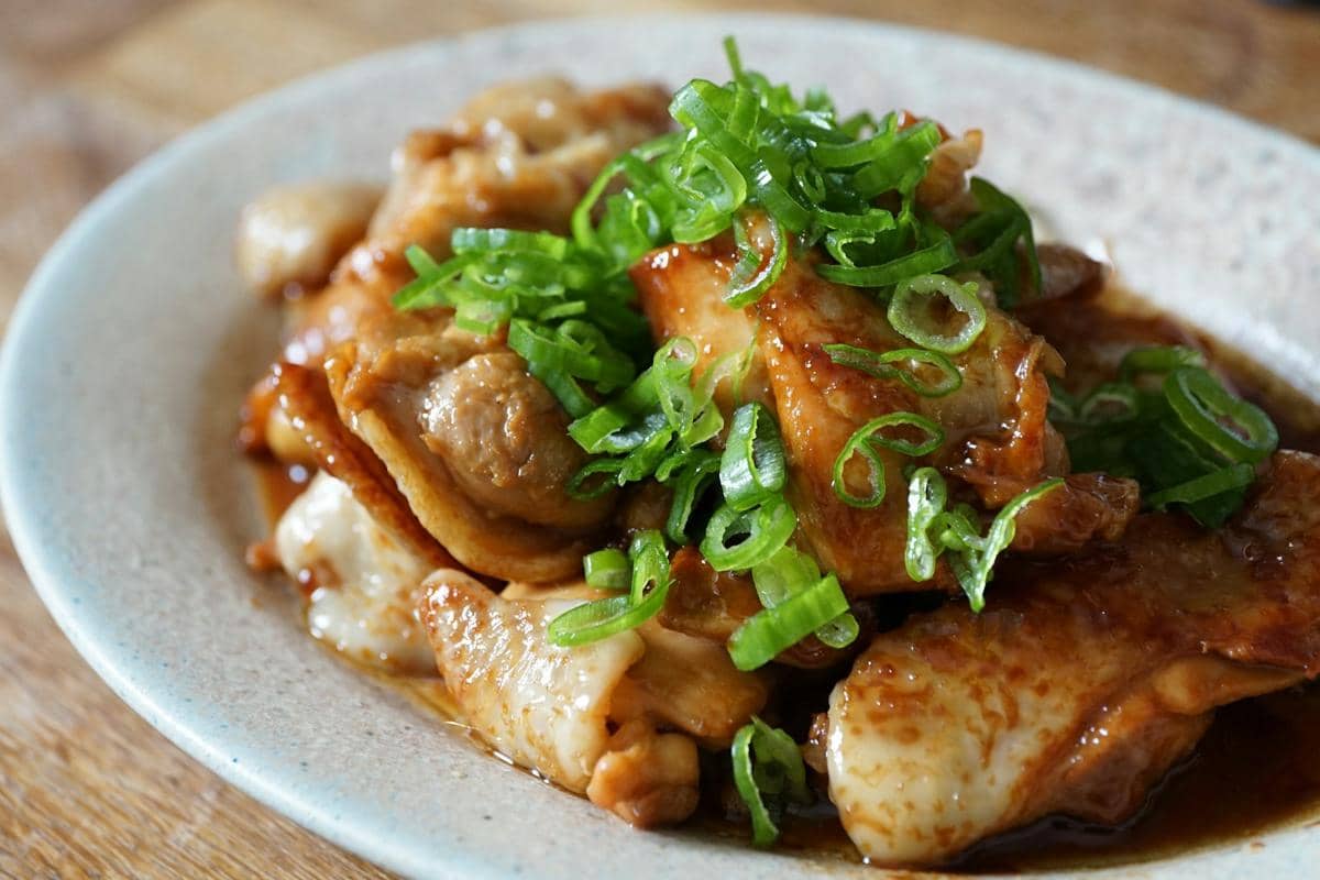 ilustrasi ayam teriyaki