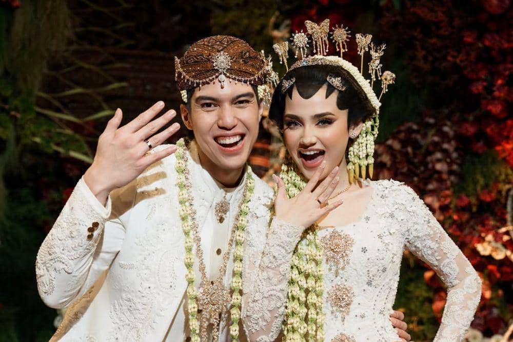 Cincin pernikahan Pernikahan Syifa Hadju dan El Rumi  dari Cartier 