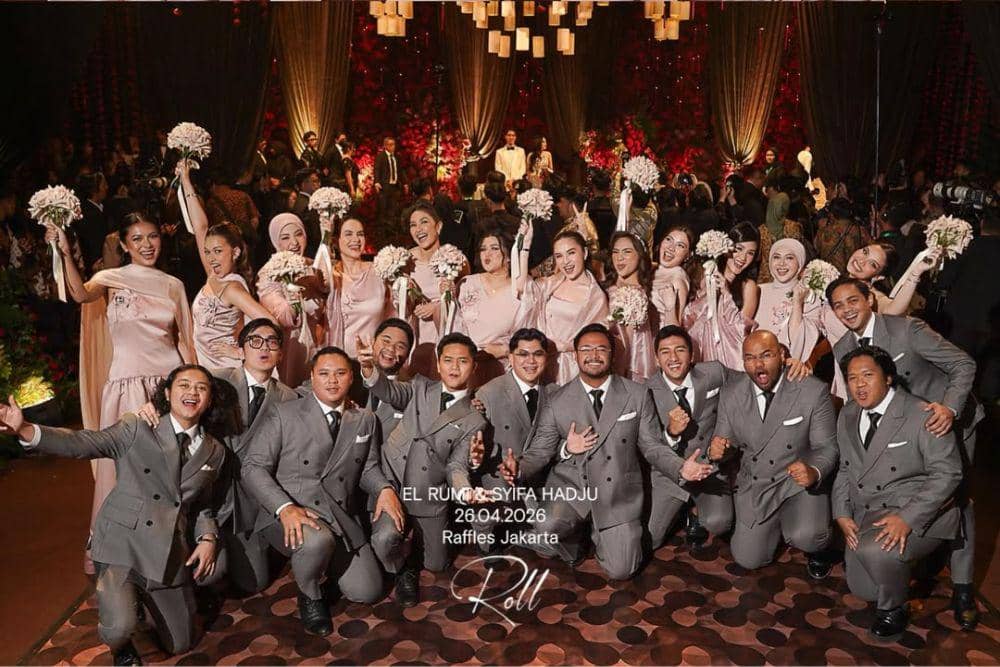 Pernikahan Syifa Hadju dan El Rumi