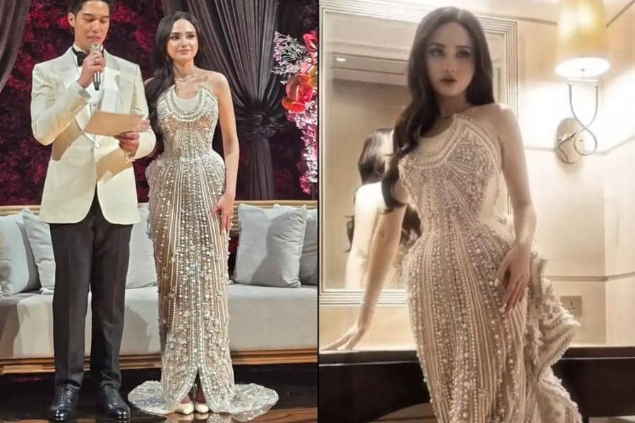 Detail Penampilan Glamor Syifa Hadju saat Resepsi Pernikahan