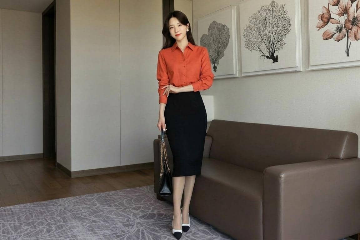 atasan warna terracotta cocok dengan bawahan warna apa