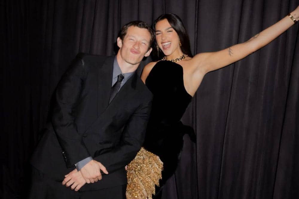 Dua Lipa dan Callum Turner