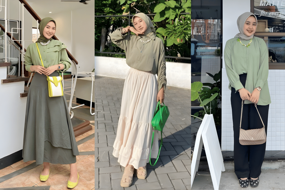 Atasan Sage Green Cocok dengan Bawahan Warna Apa? Ini 7 Idenya