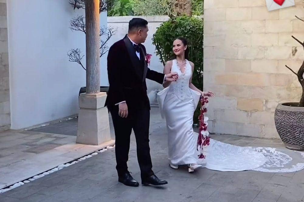 Pernikahan Gabriella Larasati dan Hilman Basaib