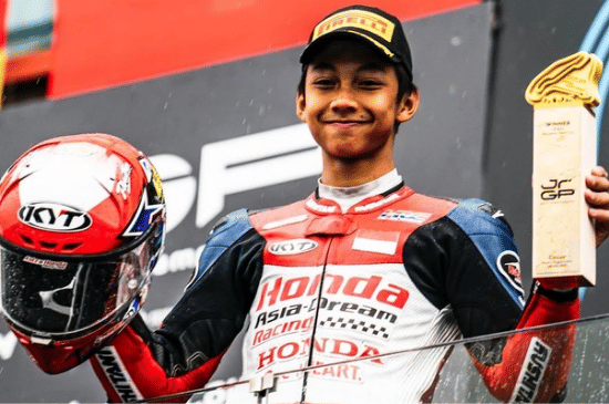 Profil Kiandra Ramadhipa, Juara Race 2 Red Bull Rookies Cup 2026 di Jerez 
