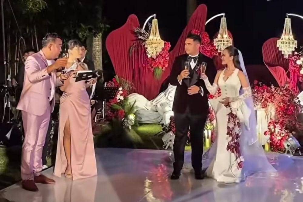 Pernikahan Gabriella Larasati dan Hilman Basaib