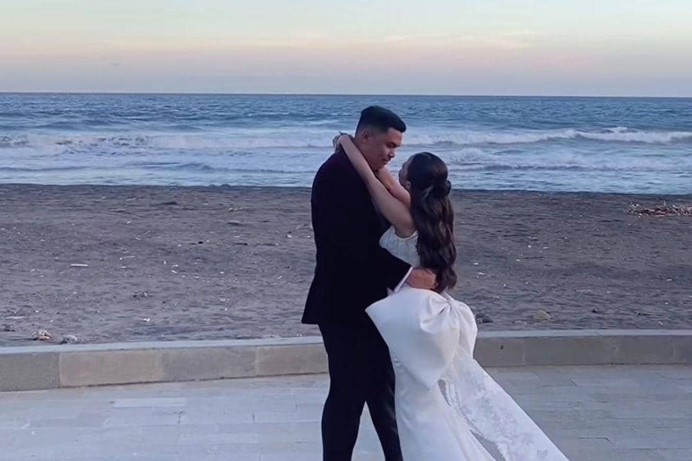 Pernikahan Gabriella Larasati dan Hilman Basaib