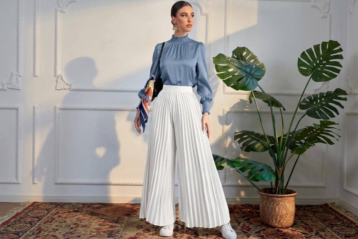 Atasan Warna Dusty Blue Cocok dengan Bawahan Warna Apa? Ini Idenya