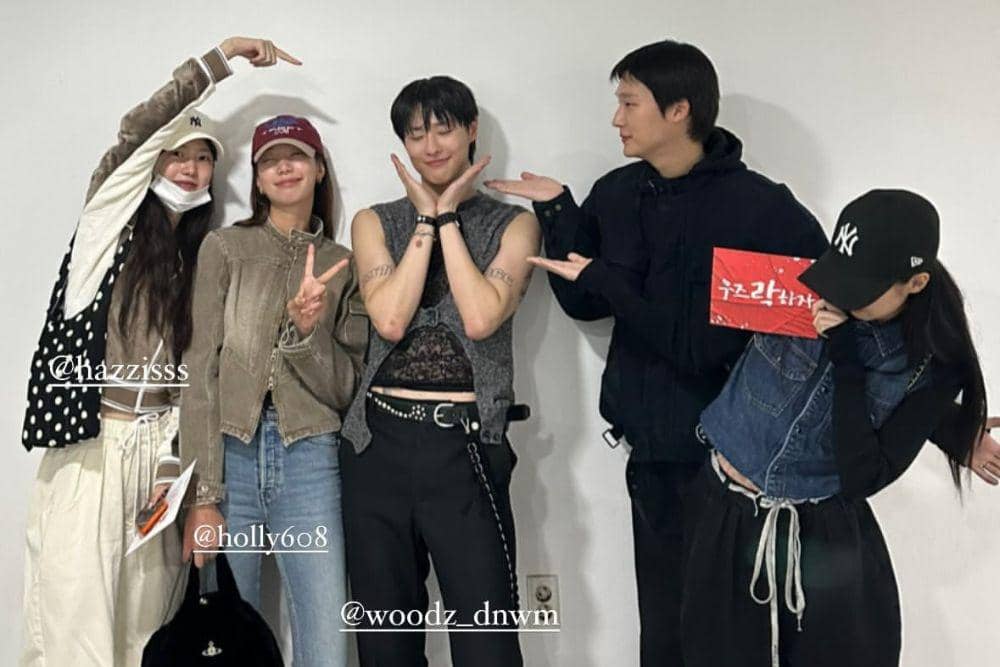  Jennie ‘BLACKPINK’ dan WOODZ