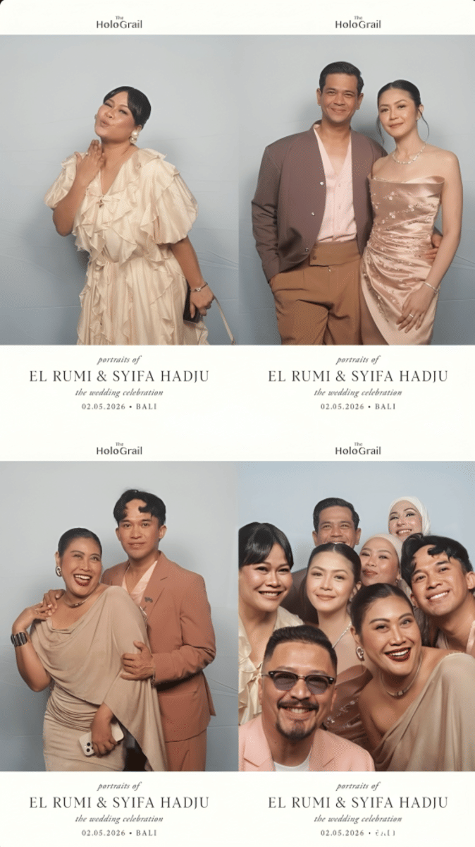 Artis di pernikahan Syifa Hadju dan El Rumi
