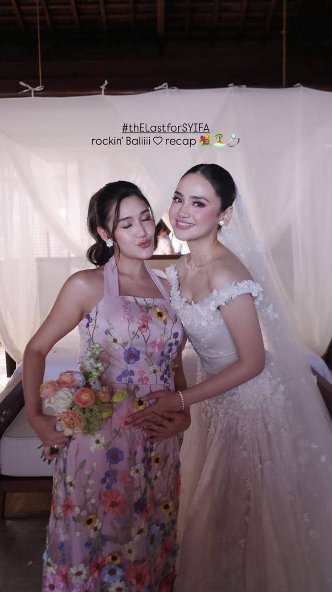 Artis di pernikahan Syifa Hadju dan El Rumi